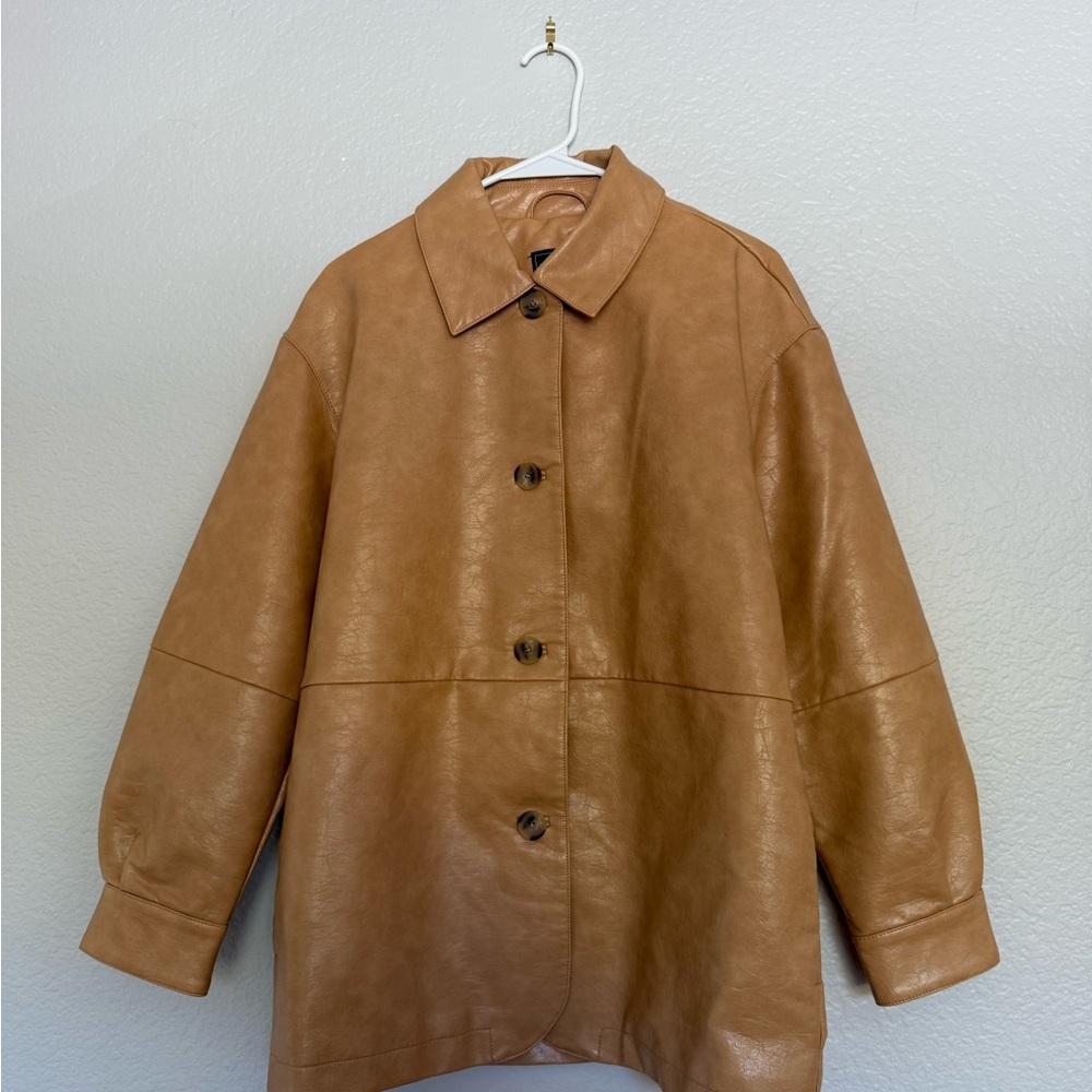 Levi's Women's Brown Leather Jacket